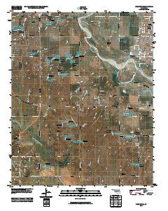 Newcastle Oklahoma Historical topographic map, 1:24000 scale, 7.5 X 7.5 Minute, Year 2010