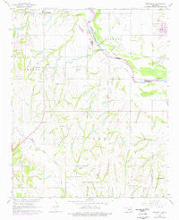 Newcastle Oklahoma Historical topographic map, 1:24000 scale, 7.5 X 7.5 Minute, Year 1965