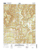 Nicut Oklahoma Current topographic map, 1:24000 scale, 7.5 X 7.5 Minute, Year 2016