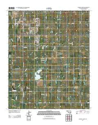 Ninemile Creek Oklahoma Historical topographic map, 1:24000 scale, 7.5 X 7.5 Minute, Year 2012