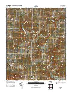 Non Oklahoma Historical topographic map, 1:24000 scale, 7.5 X 7.5 Minute, Year 2013
