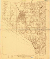 Norman NO 2 Oklahoma Historical topographic map, 1:24000 scale, 7.5 X 7.5 Minute, Year 1925