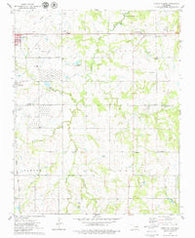 North Village Oklahoma Historical topographic map, 1:24000 scale, 7.5 X 7.5 Minute, Year 1975