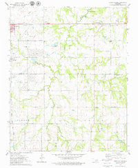 North Village Oklahoma Historical topographic map, 1:24000 scale, 7.5 X 7.5 Minute, Year 1975