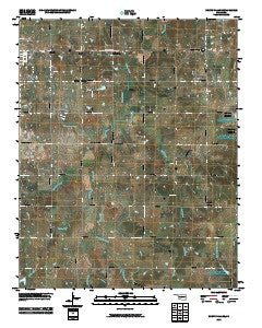 North Village Oklahoma Historical topographic map, 1:24000 scale, 7.5 X 7.5 Minute, Year 2010