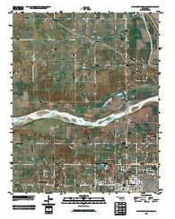 Northwest Muskogee Oklahoma Historical topographic map, 1:24000 scale, 7.5 X 7.5 Minute, Year 2010