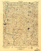 Nowata Oklahoma Historical topographic map, 1:125000 scale, 30 X 30 Minute, Year 1914