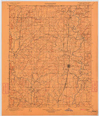 Nowata Oklahoma Historical topographic map, 1:125000 scale, 30 X 30 Minute, Year 1901