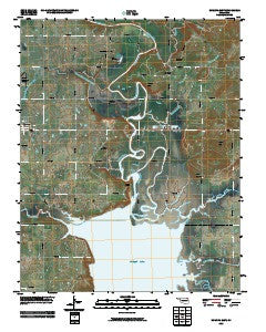 Nowata East Oklahoma Historical topographic map, 1:24000 scale, 7.5 X 7.5 Minute, Year 2010