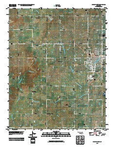 Nowata West Oklahoma Historical topographic map, 1:24000 scale, 7.5 X 7.5 Minute, Year 2010