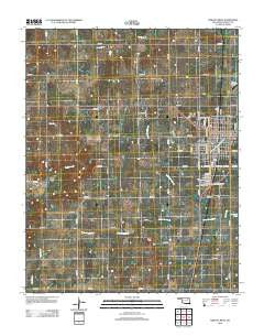 Nowata West Oklahoma Historical topographic map, 1:24000 scale, 7.5 X 7.5 Minute, Year 2013