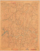 Nuyaka Oklahoma Historical topographic map, 1:125000 scale, 30 X 30 Minute, Year 1901