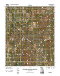 Oakwood Oklahoma Historical topographic map, 1:24000 scale, 7.5 X 7.5 Minute, Year 2012