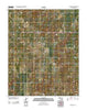 Oakwood SE Oklahoma Historical topographic map, 1:24000 scale, 7.5 X 7.5 Minute, Year 2012