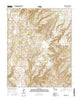 Oakwood SE Oklahoma Current topographic map, 1:24000 scale, 7.5 X 7.5 Minute, Year 2016