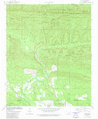 Octavia Oklahoma Historical topographic map, 1:24000 scale, 7.5 X 7.5 Minute, Year 1981