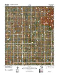 Odetta Oklahoma Historical topographic map, 1:24000 scale, 7.5 X 7.5 Minute, Year 2012
