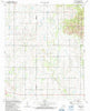 Odetta Oklahoma Historical topographic map, 1:24000 scale, 7.5 X 7.5 Minute, Year 1991