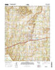 Okemah Oklahoma Current topographic map, 1:24000 scale, 7.5 X 7.5 Minute, Year 2016