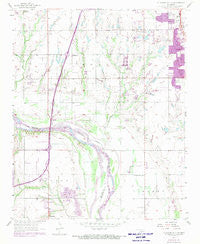 Oklahoma City SE Oklahoma Historical topographic map, 1:24000 scale, 7.5 X 7.5 Minute, Year 1956