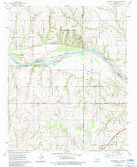 Oklahoma City SW Oklahoma Historical topographic map, 1:24000 scale, 7.5 X 7.5 Minute, Year 1965