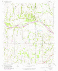 Oklahoma City SW Oklahoma Historical topographic map, 1:24000 scale, 7.5 X 7.5 Minute, Year 1965