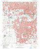 Oklahoma City Oklahoma Historical topographic map, 1:24000 scale, 7.5 X 7.5 Minute, Year 1986