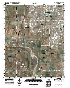 Oklahoma City SE Oklahoma Historical topographic map, 1:24000 scale, 7.5 X 7.5 Minute, Year 2009