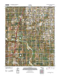 Oklahoma City SE Oklahoma Historical topographic map, 1:24000 scale, 7.5 X 7.5 Minute, Year 2012