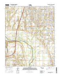 Oklahoma City SE Oklahoma Current topographic map, 1:24000 scale, 7.5 X 7.5 Minute, Year 2016