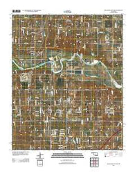 Oklahoma City SW Oklahoma Historical topographic map, 1:24000 scale, 7.5 X 7.5 Minute, Year 2012