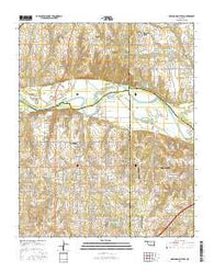 Oklahoma City SW Oklahoma Current topographic map, 1:24000 scale, 7.5 X 7.5 Minute, Year 2016
