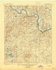 Okmulgee Oklahoma Historical topographic map, 1:125000 scale, 30 X 30 Minute, Year 1900