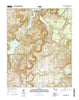Okmulgee Lake Oklahoma Current topographic map, 1:24000 scale, 7.5 X 7.5 Minute, Year 2016