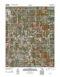 Oneta Oklahoma Historical topographic map, 1:24000 scale, 7.5 X 7.5 Minute, Year 2012