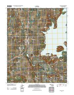 Oologah Oklahoma Historical topographic map, 1:24000 scale, 7.5 X 7.5 Minute, Year 2013