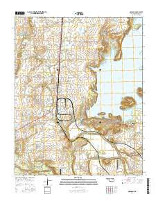 Oologah Oklahoma Current topographic map, 1:24000 scale, 7.5 X 7.5 Minute, Year 2016