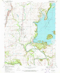 Oologah Oklahoma Historical topographic map, 1:24000 scale, 7.5 X 7.5 Minute, Year 1970