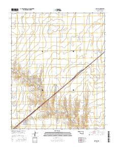 Optima Oklahoma Current topographic map, 1:24000 scale, 7.5 X 7.5 Minute, Year 2016