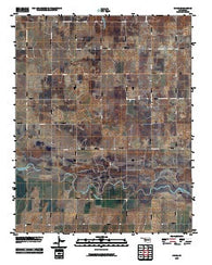 Orion Oklahoma Historical topographic map, 1:24000 scale, 7.5 X 7.5 Minute, Year 2010