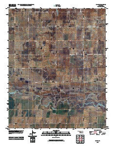 Orion Oklahoma Historical topographic map, 1:24000 scale, 7.5 X 7.5 Minute, Year 2010