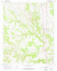 Overbrook Oklahoma Historical topographic map, 1:24000 scale, 7.5 X 7.5 Minute, Year 1964