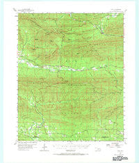Page Oklahoma Historical topographic map, 1:62500 scale, 15 X 15 Minute, Year 1959