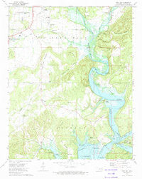 Park Hill Oklahoma Historical topographic map, 1:24000 scale, 7.5 X 7.5 Minute, Year 1973