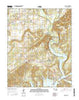 Park Hill Oklahoma Current topographic map, 1:24000 scale, 7.5 X 7.5 Minute, Year 2016