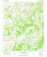 Pauls Valley NE Oklahoma Historical topographic map, 1:24000 scale, 7.5 X 7.5 Minute, Year 1965