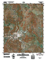 Pawhuska Oklahoma Historical topographic map, 1:24000 scale, 7.5 X 7.5 Minute, Year 2009