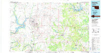 Pawhuska Oklahoma Historical topographic map, 1:100000 scale, 30 X 60 Minute, Year 1985