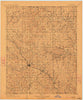 Pawhuska Oklahoma Historical topographic map, 1:125000 scale, 30 X 30 Minute, Year 1910