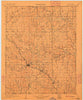 Pawhuska Oklahoma Historical topographic map, 1:125000 scale, 30 X 30 Minute, Year 1910